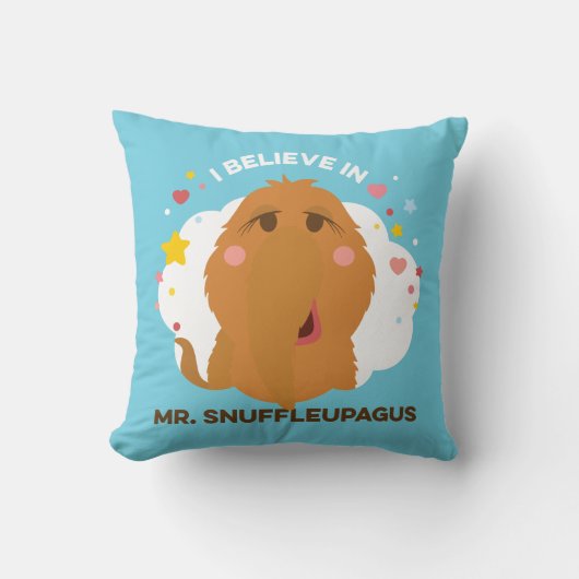 Coussin Je crois en Monsieur Snuffleupagus (Recto)