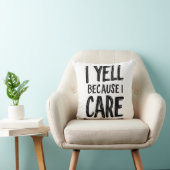 Coussin Je Dis Parce Que Ça M'Intéresse (Chaise)