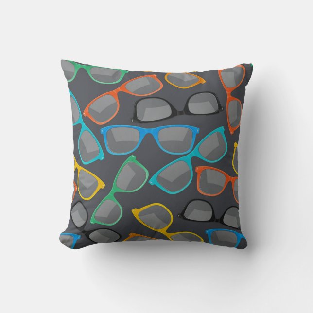 Coussin Je Dors Avec Mes Lunettes De Soleil (Recto)