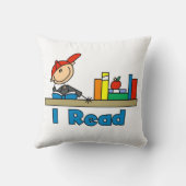 Coussin Je lis (Verso)