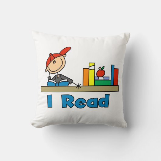 Coussin Je lis (Recto)