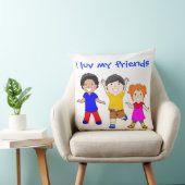COUSSIN JE LUV MES AMIS (Chaise)