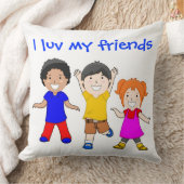 COUSSIN JE LUV MES AMIS (Couverture)