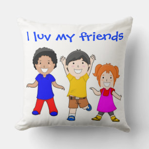 COUSSIN JE LUV MES AMIS