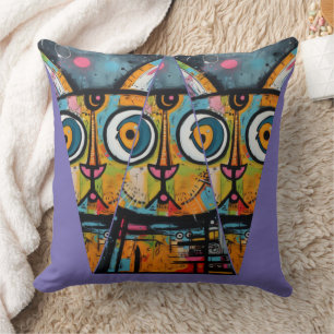 Coussin Je m'appelle Coffee Bean.