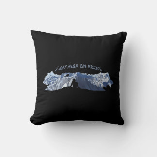 Coussin Je Me Déplace Sur Rocks Fun Rock Escalade Humour