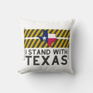 Coussin Je Me Trouve Avec Le Texas