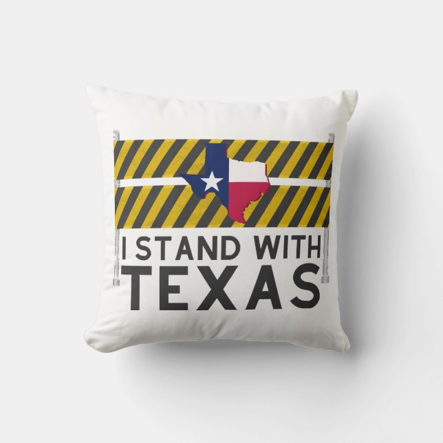 Coussin Je Me Trouve Avec Le Texas (Recto)