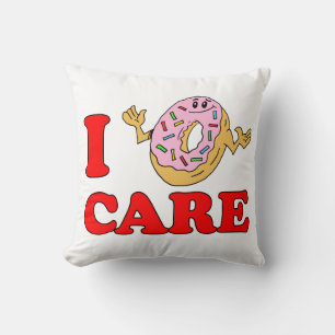 Coussin Je m'en fiche (beignet)