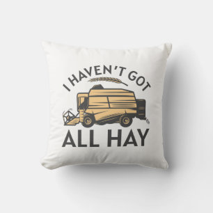 Coussin Je n'ai pas tout le foin