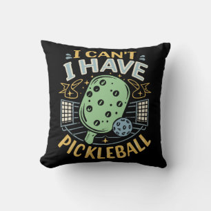 Coussin Je ne peux pas avoir de pickleball