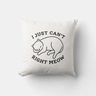 Coussin Je ne peux pas me tromper