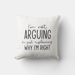 Coussin Je ne plaide pas