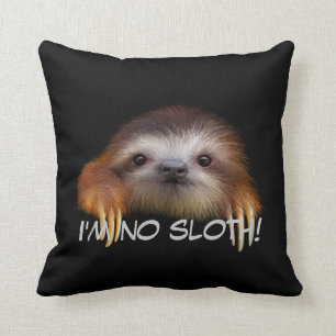 Coussin Je ne suis aucun carreau de paresse