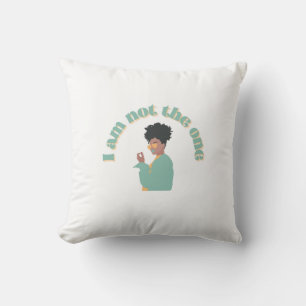 Coussin Je Ne Suis Pas Celui Qui