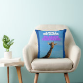 Coussin Je ne suis pas Llama, je suis au-dessus de votre G (Chaise)