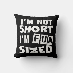 Coussin Je ne suis pas petit Je suis amusant de taille T-S