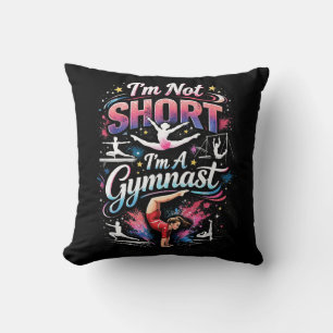 Coussin Je ne suis pas petite, je suis gymnaste