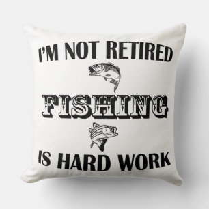 Coussin Je ne suis pas retraité