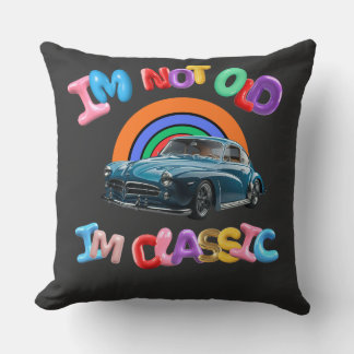 Coussin Je ne suis pas vieux, je suis classique