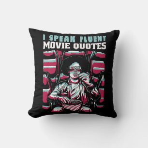 Coussin Je parle couramment les citations de films