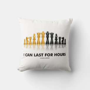Coussin Je Peux Dernier Pendant Des Heures (Jeu D'Échecs H