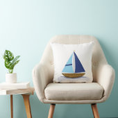 Coussin Je préférerais naviguer (Chaise)