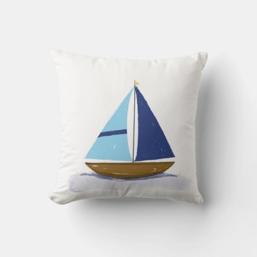 Coussin Je préférerais naviguer (Recto)