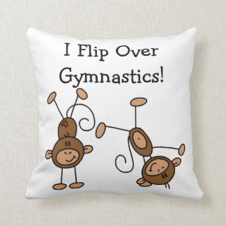 Coussin Je renverse au-dessus de la gymnastique