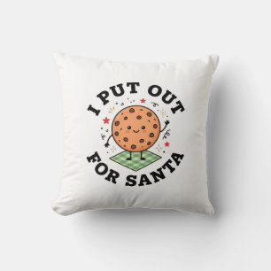 Coussin Je Sors Pour Le Cookie De Noël De Santa