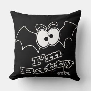 Coussin Je suis Batty Crazy Eyes