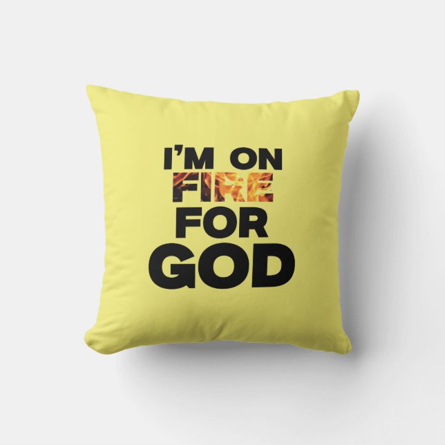 COUSSIN JE SUIS EN FEU POUR DIEU. (Recto)