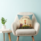 Coussin Je Suis Forte Affirmation Garçons (Chaise)