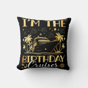 Coussin Je suis la croisière d'anniversaire Vacances