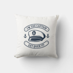 Coussin Je suis le capitaine