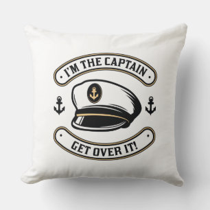 Coussin Je suis le capitaine