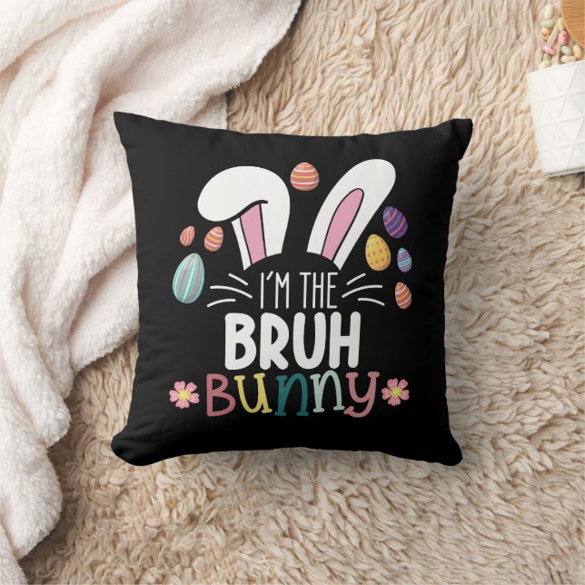 Coussin Je suis le lapin Bruh de Pâques Matching (Couverture)