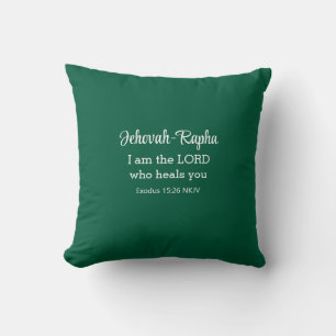 Coussin Je suis le Seigneur qui vous guérit Verset de la B