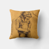 Coussin Je suis perdu au Tianguie, Mexique (Verso)