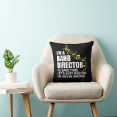 Coussin Je suis un mélomane de directeur Funny Musician de (Chaise)