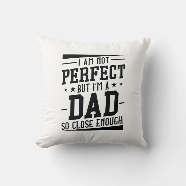 Coussin Je suis un papa (Recto)