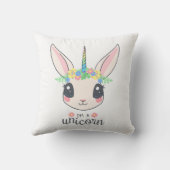 Coussin Je suis une licorne (Verso)