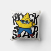 Coussin Je suis une rock Star (Recto)