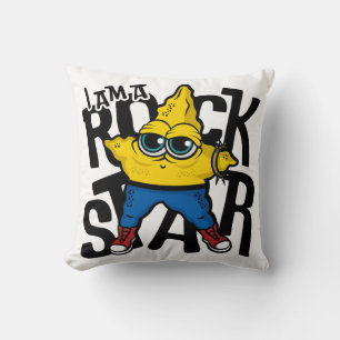 Coussin Je suis une rock Star