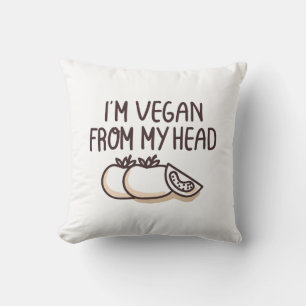 Coussin Je suis Vegan