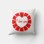 Coussin Je t'aime (Verso)