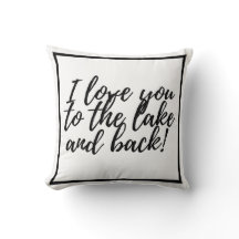 Je t'aime au lac et au retour !