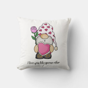 Coussin Je t'aime comme un autre amour de la Saint-Valenti