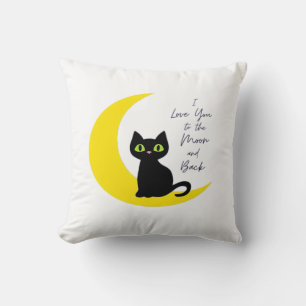 Coussin Je t'aime jusqu'à la lune et retour Amoureux de ch