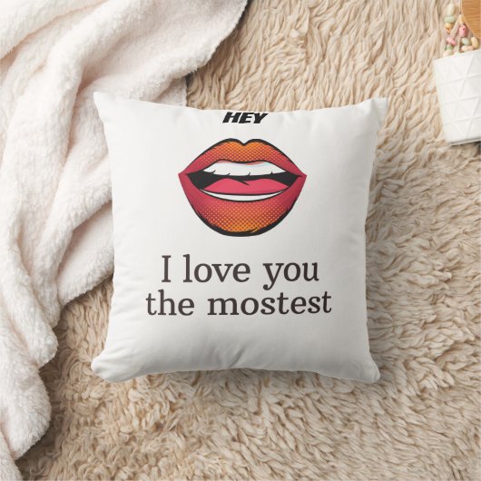 Coussin Je t'aime le plus (Couverture)
